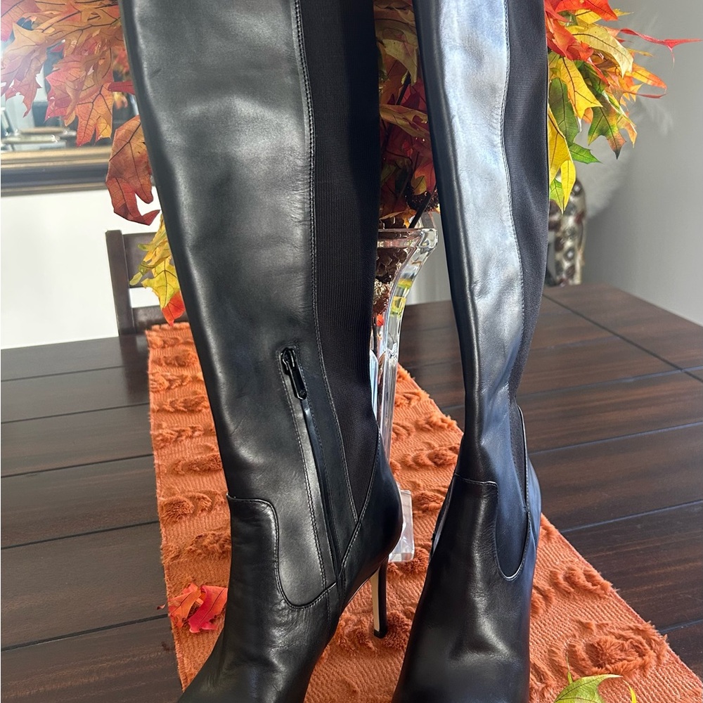 Sam Edelman Black Knee High Boots